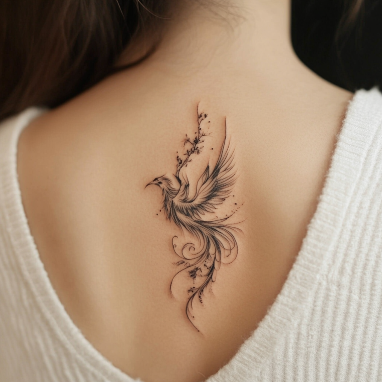 10 Stunning Phoenix Tattoo Ideas for Women and Their Meanings - women ...